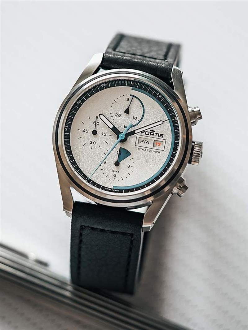富通推出世界上第一款經(jīng)過(guò)太空測(cè)試的腕表——Stratoliner Chronograph-復(fù)刻表