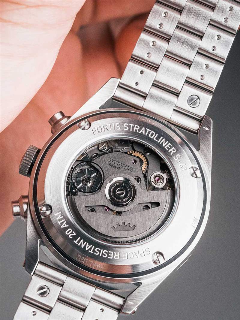 富通推出世界上第一款經(jīng)過(guò)太空測(cè)試的腕表——Stratoliner Chronograph-復(fù)刻表