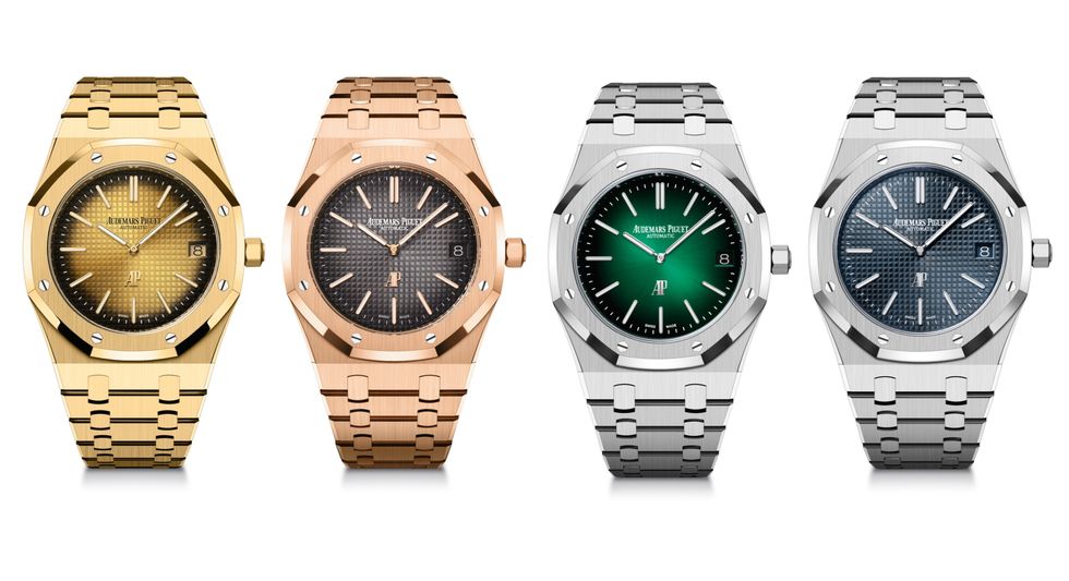 AP皇家橡樹2022新表亮點2：「Jumbo」超薄腕表新配色-復刻表
