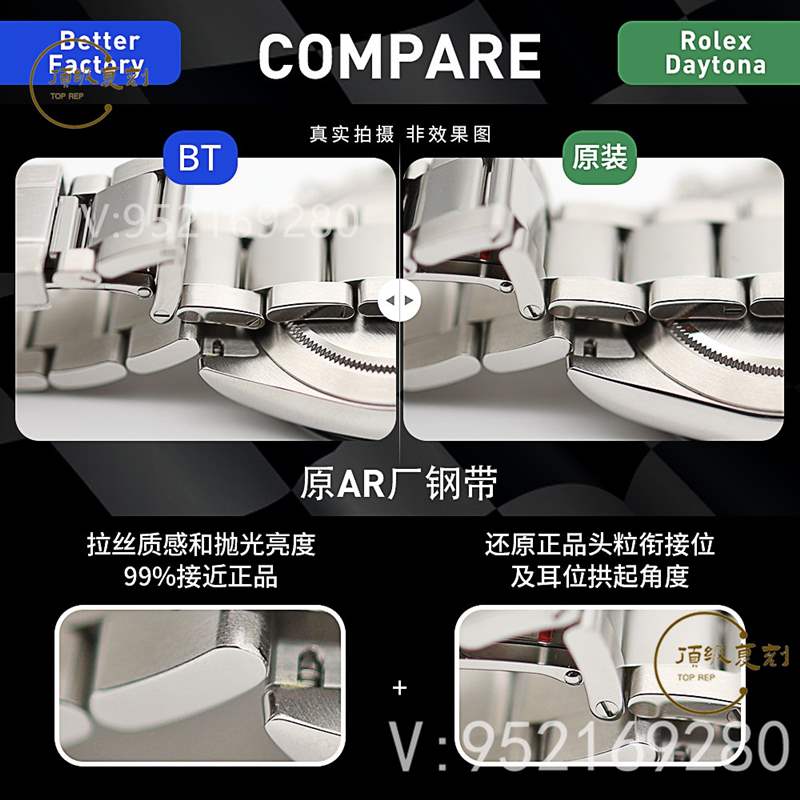 BT廠勞力士4130機(jī)芯迪通拿對(duì)比正品怎么樣,還值得買嗎-復(fù)刻表