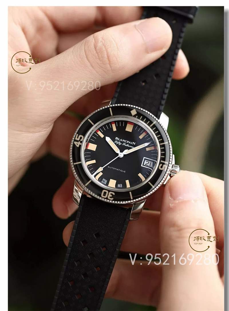 ZF廠寶珀五十噚5008b梭子魚復(fù)刻表做工怎么樣-復(fù)刻表