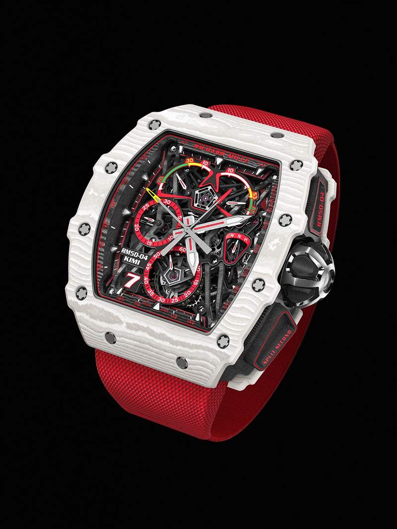 理查德米勒RM 50-04 Tourbillon Split-Seconds Chronograph Kimi R?ikk?nen手表-復刻表