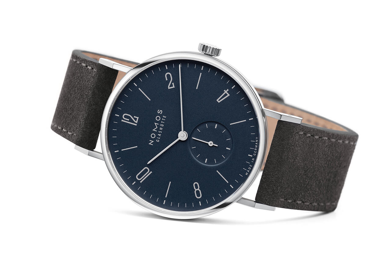 Nomos Tangente午夜藍系列簡約商務腕表-復刻表