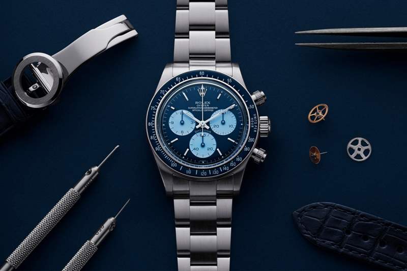 超型客制勞力士|多重藍(lán)調(diào)Daytona迪通拿-復(fù)刻表
