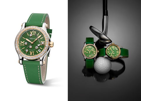 不只閃耀,蕭邦以Happy Sport系列表款頌揚女性無拘自主的躍動樣貌-復刻表