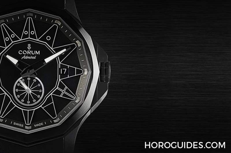 黑潮涌現,五色齊發|Corum Admiral 42 Automatic Full Black-復刻表