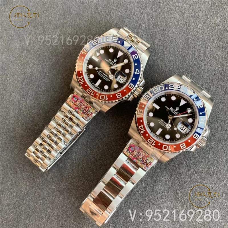 C廠勞力士格林尼治紅藍(lán)可樂(lè)圈復(fù)刻表做工怎么樣-復(fù)刻表