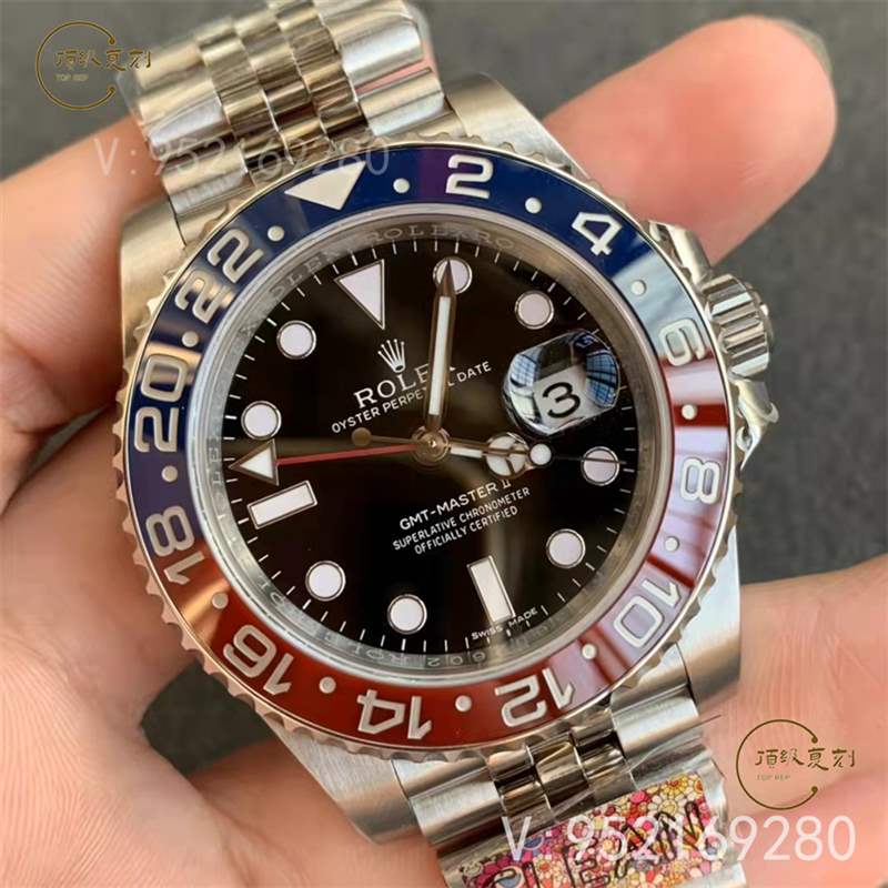 C廠勞力士格林尼治紅藍(lán)可樂(lè)圈復(fù)刻表做工怎么樣-復(fù)刻表