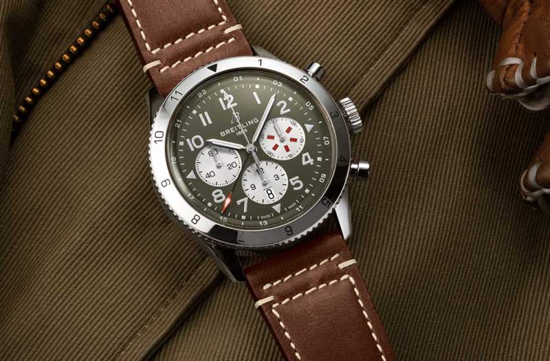 百年靈Breitling Super AVI 航空計時腕表系列登場！向四款經典戰機致敬-復刻表