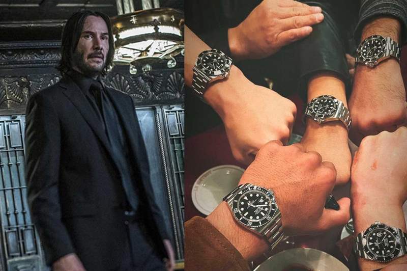 奇洛李維斯又送禮!一人送一只Rolex Submariner予《John Wick 4》攝制組人員致謝!-復刻表