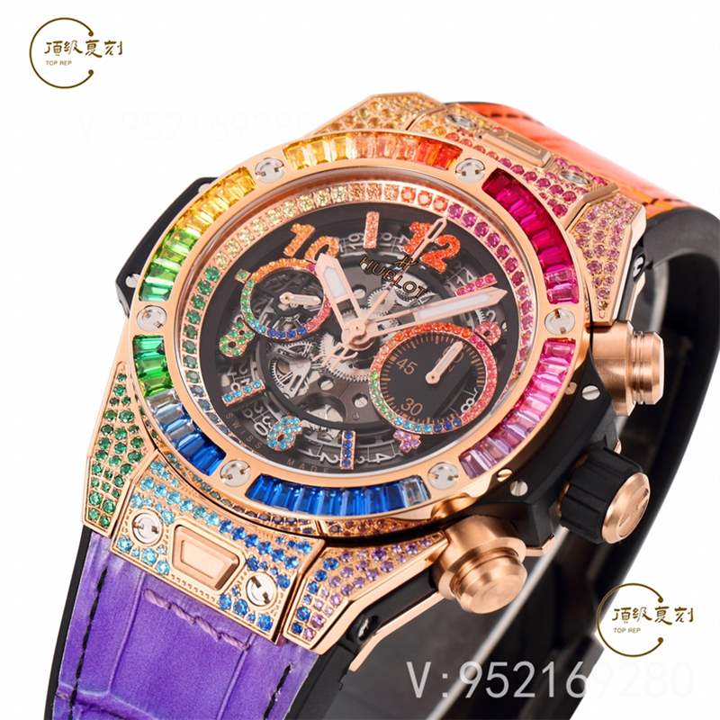 BBF廠宇舶恒寶Unico彩虹大爆炸新品上市,珠光璀璨-復(fù)刻表