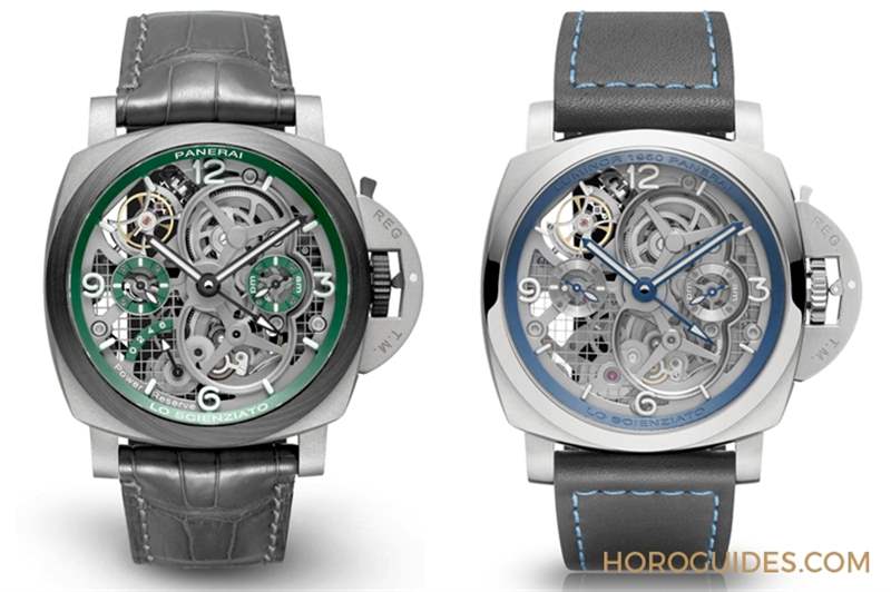 華麗撞色!紅金殼配鍍藍(lán)面|Panerai Luminor陀飛輪兩地時(shí)間紅金腕表-PAM01060-復(fù)刻表