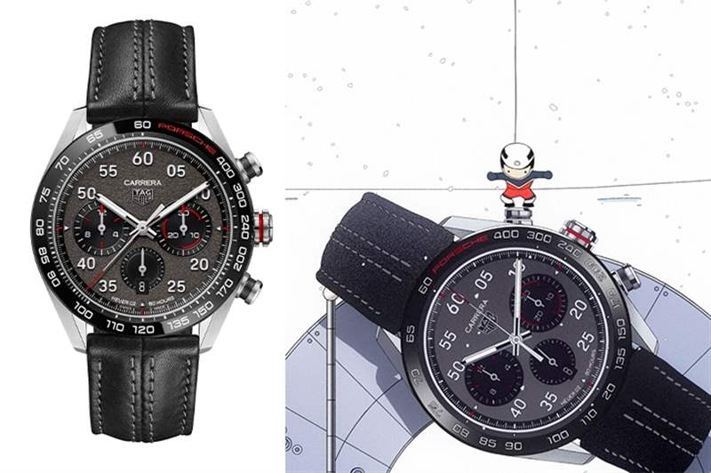 泰格豪雅眾代言人Q萌現身，為圣誕節(jié)挑表選禮獻計！-復刻表