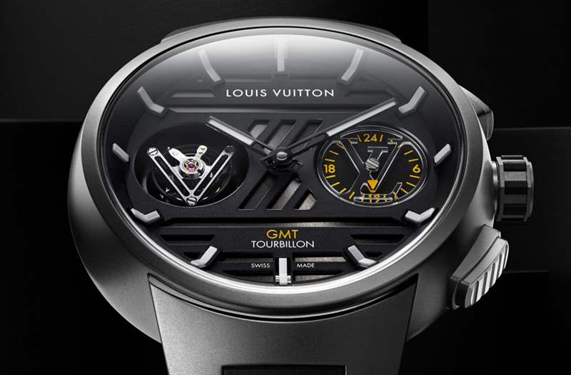 Louis Vuitton Tambour Curve GMT Flying Tourbillon|注入現(xiàn)代風(fēng)格的對稱美學(xué)-復(fù)刻表