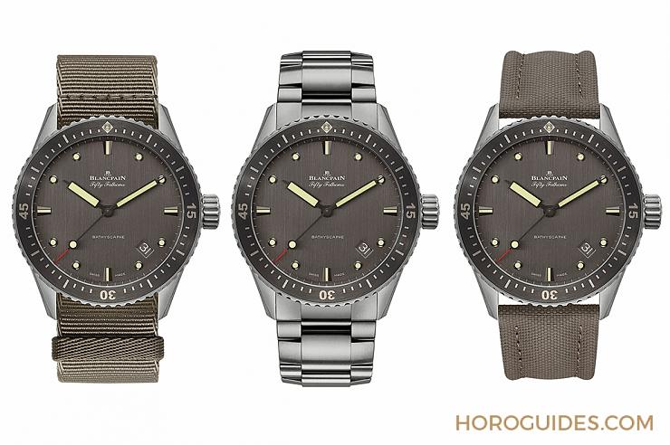 首款鈦金屬材質的BLANCPAIN深潛器腕表-復刻表