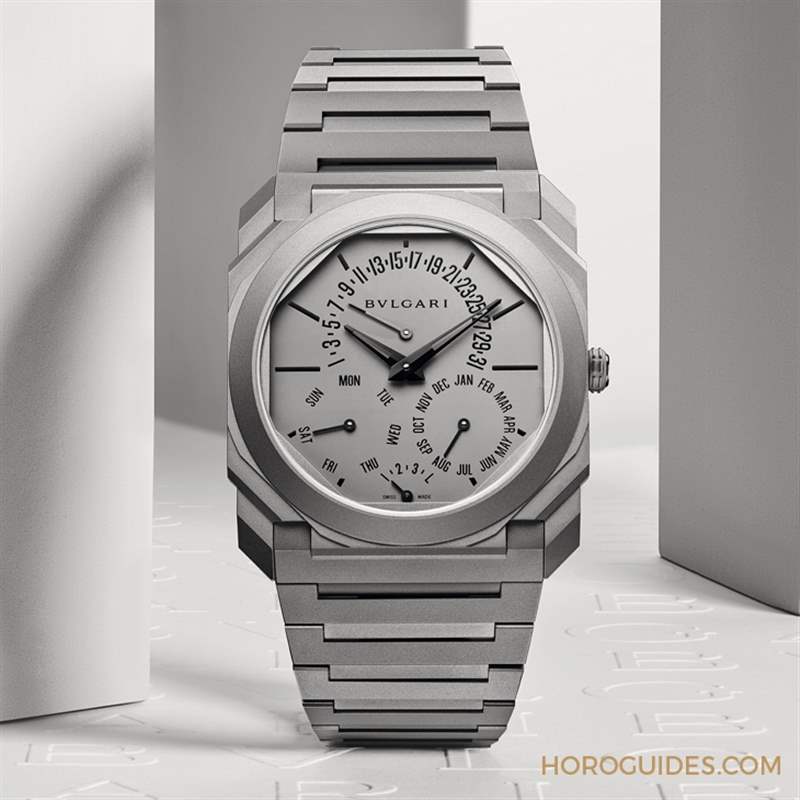 BVLGARI Octo Finissimo超薄萬年歷腕表鈦金屬款獲2021 GPGH金指針獎-復刻表