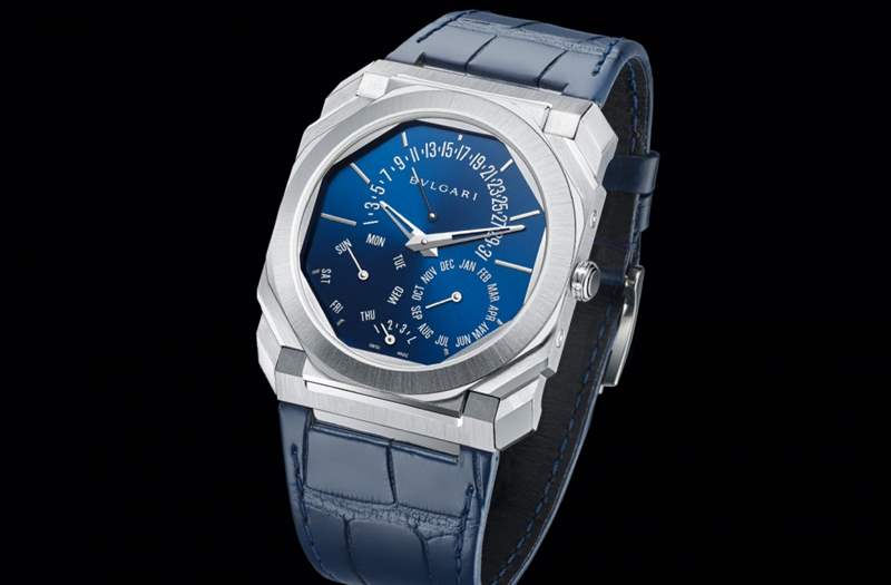 BVLGARI Octo Finissimo 2021年帶來超薄萬年歷與安藤忠雄聯(lián)乘!極繁與極簡的一體兩面-復刻表