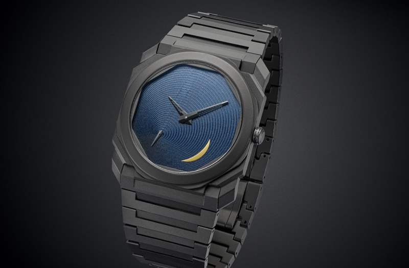 BVLGARI Octo Finissimo 2021年帶來超薄萬年歷與安藤忠雄聯(lián)乘!極繁與極簡的一體兩面-復刻表