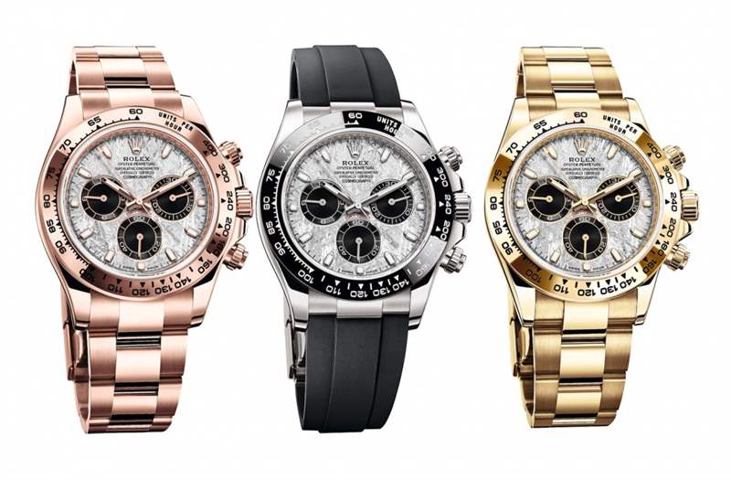 2021勞力士新表|勞力士Rolex最新迪通拿Daytona配上罕見隕石面-復刻表