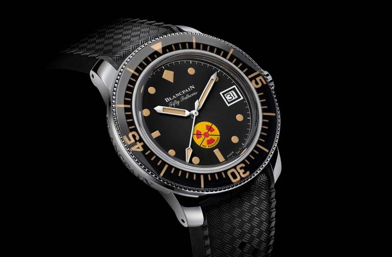 寶珀Blancpain Fifty Fathoms No Rad|讓經典設計回歸的搶眼之作-復刻表