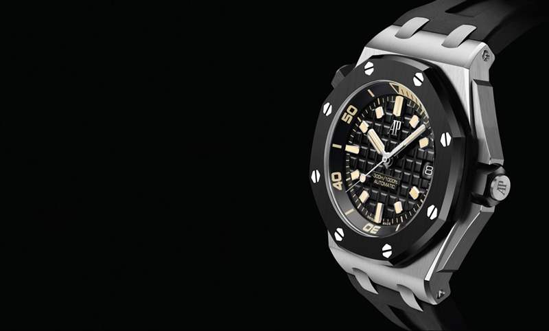 日本獨家先發(fā)!愛彼白金黑色陶瓷42毫米皇家橡樹離岸型潛水腕表-復刻表