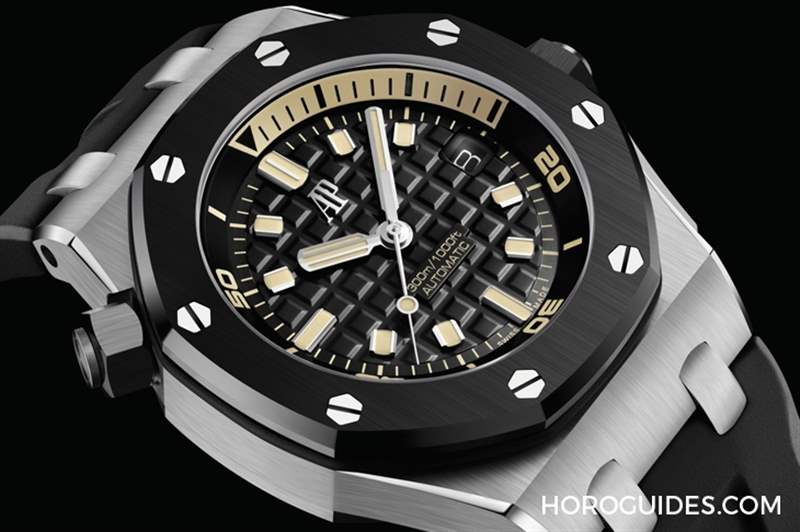 日本獨家先發(fā)!愛彼白金黑色陶瓷42毫米皇家橡樹離岸型潛水腕表-復刻表