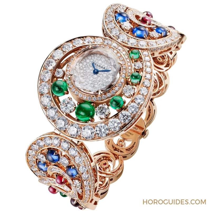BVLGARI歷來造價最高腕表現身Magnifica頂級珠寶腕表系列-復刻表
