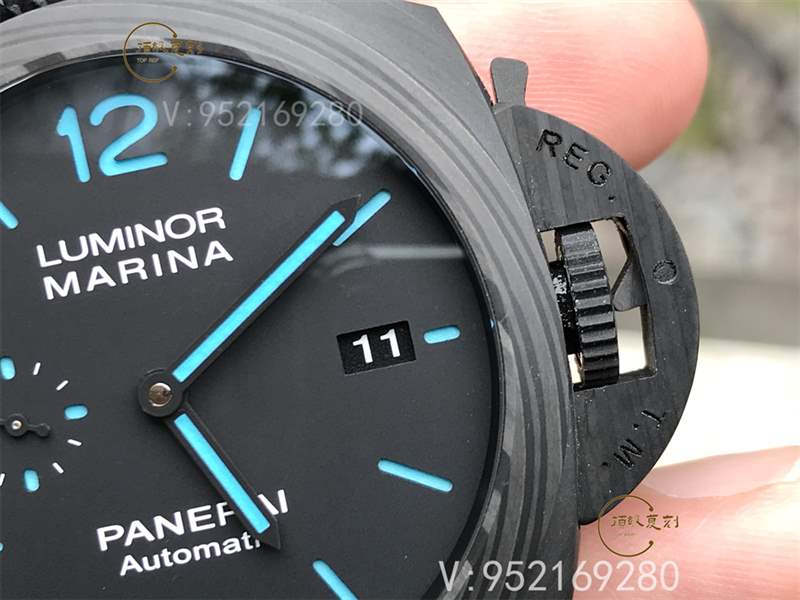 VS廠復(fù)刻沛納海pam01661碳纖維腕表做工怎么樣-復(fù)刻表