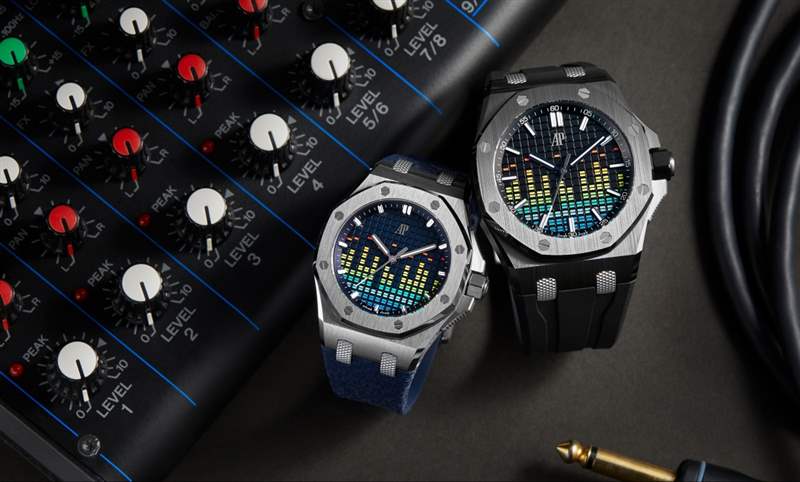 這不是P圖!在經典格紋上大做音樂,愛彼皇家橡樹離岸型音樂特別版-復刻表