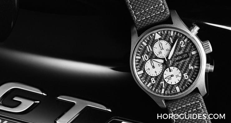 賽車同款材質!IWC飛行員計時腕表「AMG」特別版-復刻表