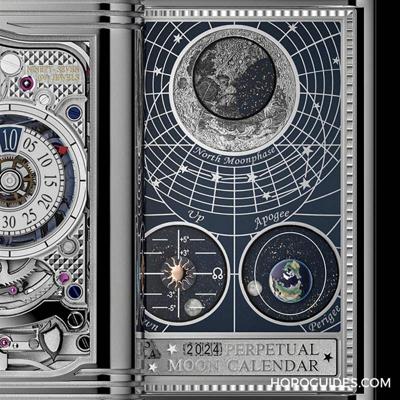 全球首款四面時(shí)計(jì)！11項(xiàng)復(fù)雜功能入列｜積家超卓復(fù)雜功能系列185型機(jī)芯翻轉(zhuǎn)腕表-復(fù)刻表