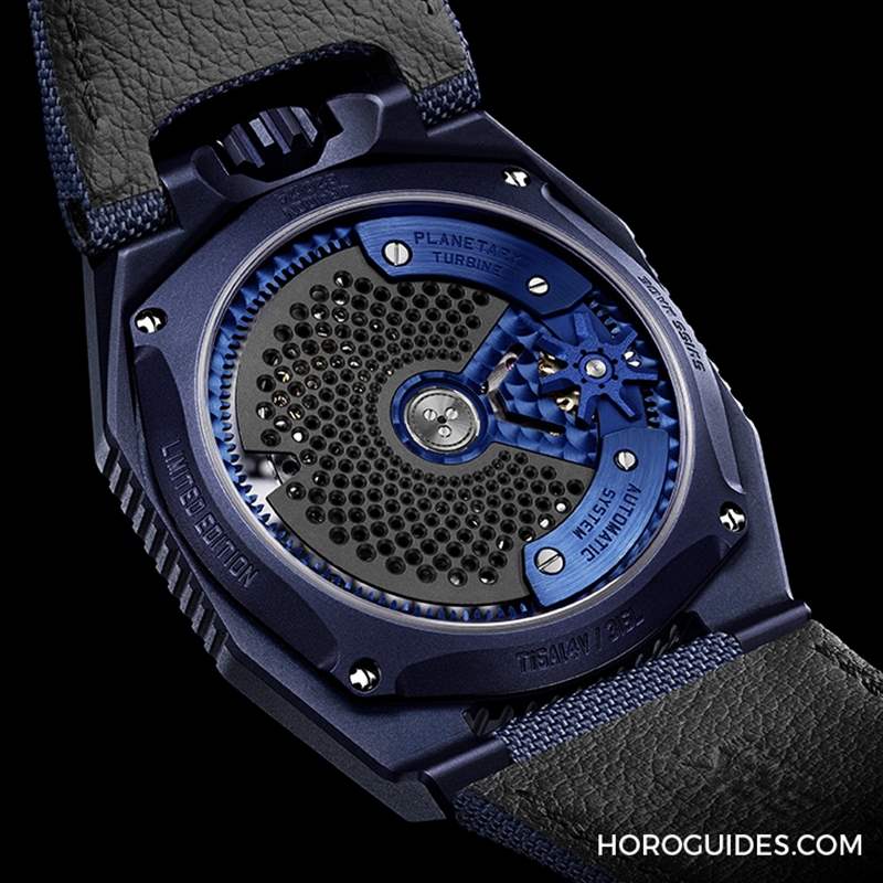藍色星球之夢|URWERK UR-100V Blue Planet限量腕表-復刻表