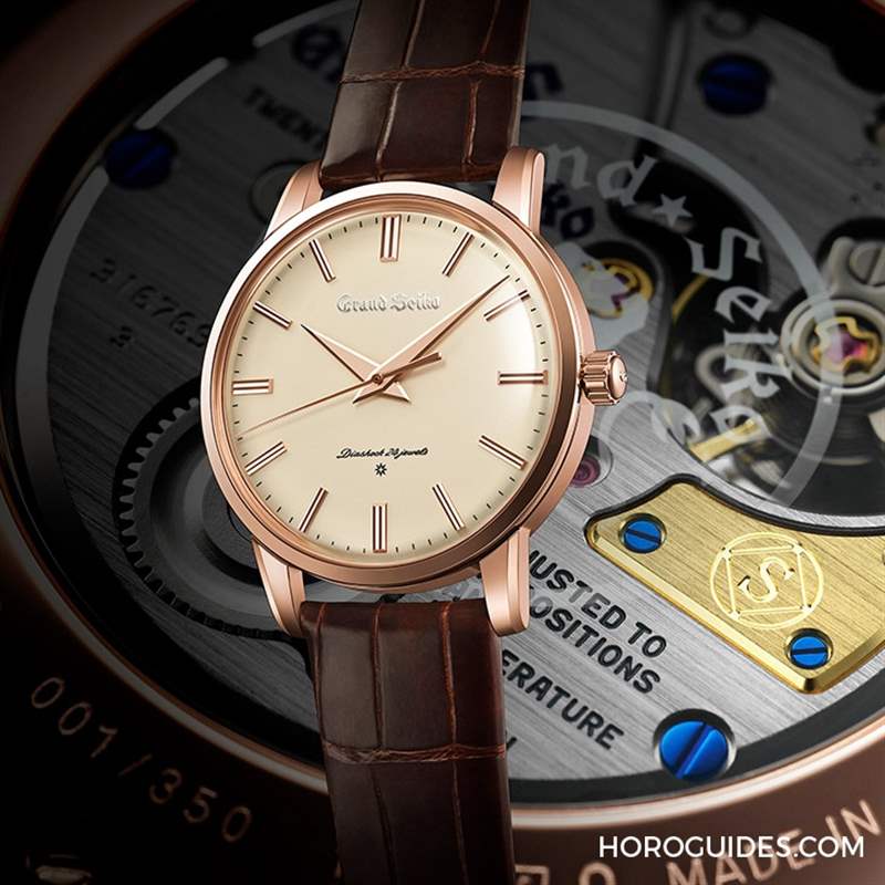 GRAND SEIKO貴金屬限量表,志慶服部金太郎160歲誕辰與SEIKO 140周年-復刻表