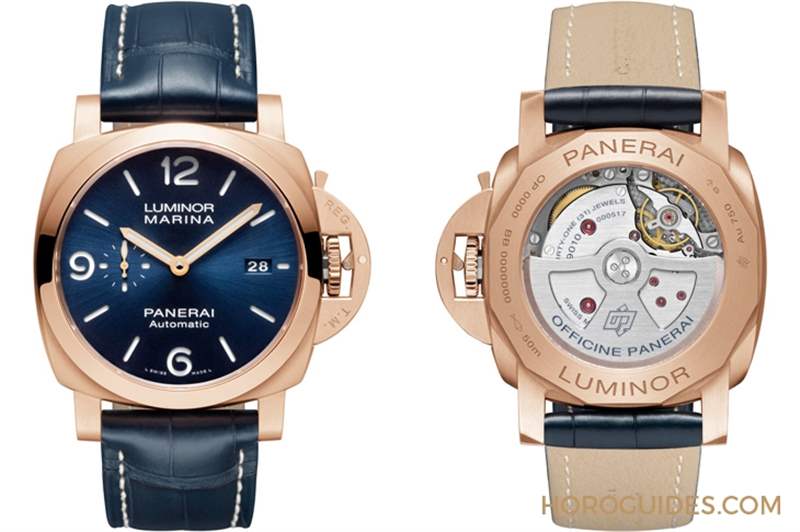 沛納海Goldtech?紅金的獨(dú)家魅力|Luminor Marina Goldtech? 紅金44mm-PAM01112-復(fù)刻表