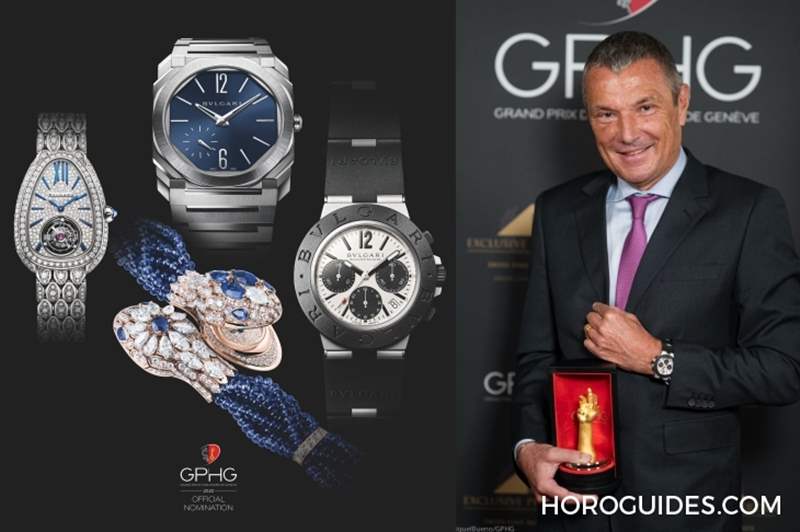2020 GPHG經(jīng)典腕表獎(jiǎng):BVLGARI Aluminium Chronograph-復(fù)刻表