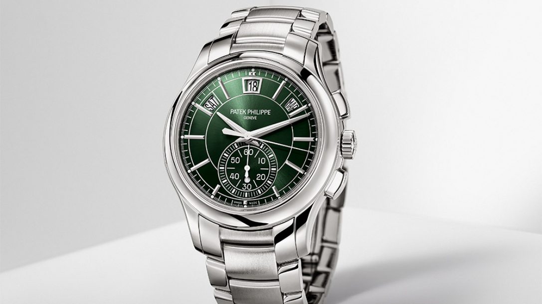 百達翡麗飛返計時碼表 年歷 5905/1A,新的制勝組合-復刻表