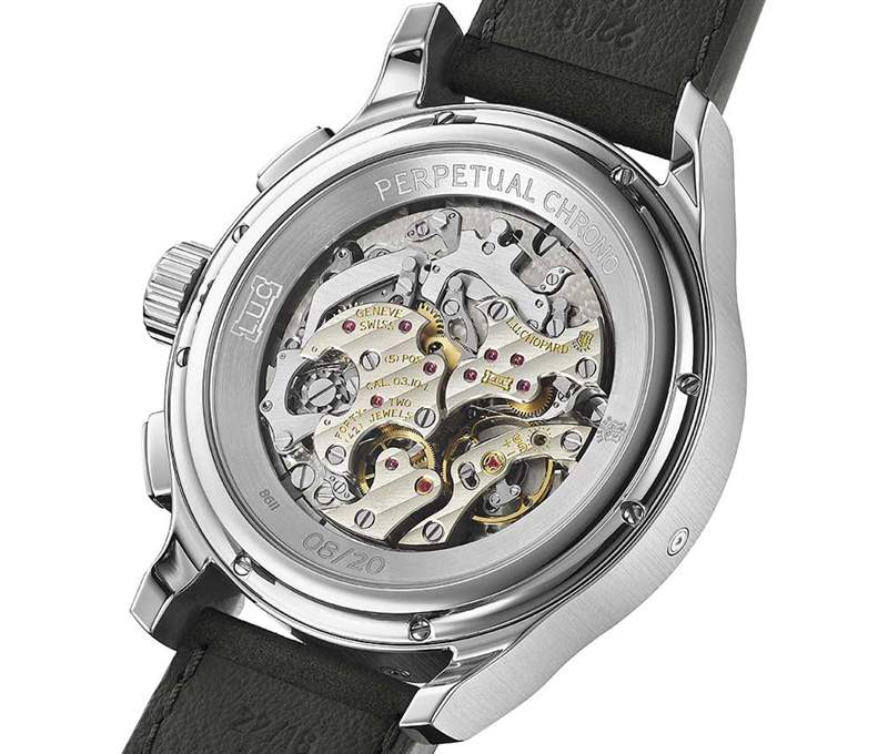 蕭邦 L.U.C PERPETUAL CHRONO將計(jì)時(shí)碼表與飛返功能與萬年歷相結(jié)合-復(fù)刻表