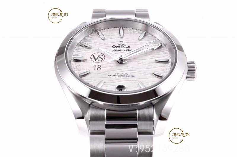 VS廠歐米茄海馬150m女士34mm機械表復(fù)刻做工對比正品怎么樣-復(fù)刻表