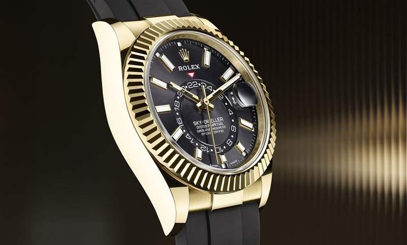 ROLEX Sky-Dweller首次搭配黑橡膠表帶！-復刻表