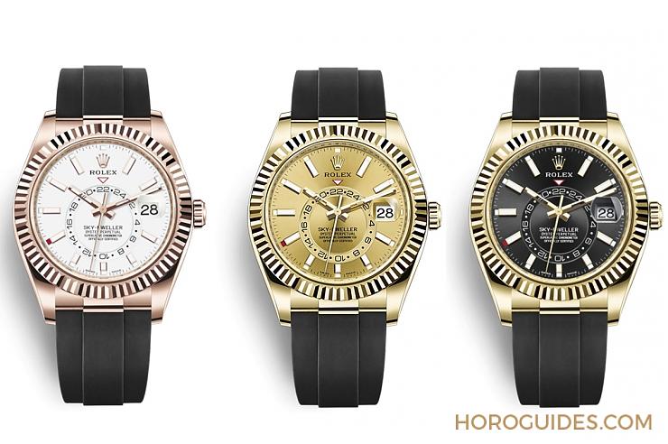 ROLEX Sky-Dweller首次搭配黑橡膠表帶！-復刻表