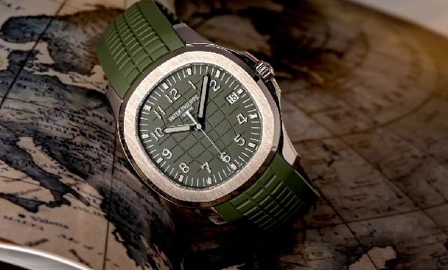 色彩的冒險｜百達翡麗Aquanaut 5168G-010-復(fù)刻表