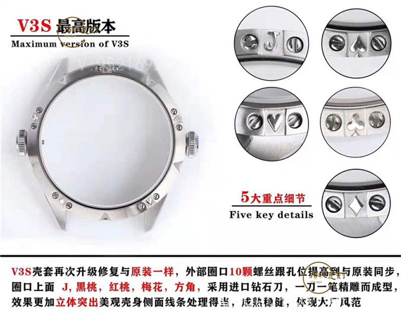 TW廠俄羅斯切金小丑復刻表對比正品能超越v9廠俄羅斯小廠嗎-復刻表