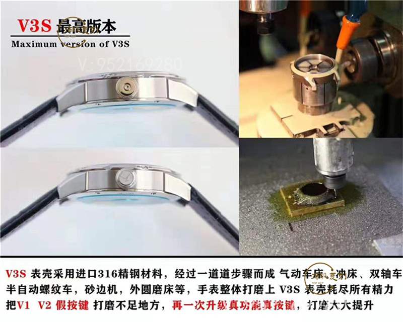 TW廠俄羅斯切金小丑復刻表對比正品能超越v9廠俄羅斯小廠嗎-復刻表