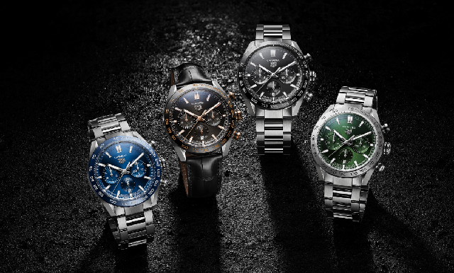 泰格豪雅TAG HEUER Carrera再出力作,現(xiàn)代風多彩面盤志慶品牌周年-復刻表