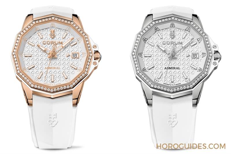 海洋風(fēng)格領(lǐng)航之選｜Corum海軍上將AC-One 45鏤空陀飛輪與AC-One 38女仕鉆表-復(fù)刻表