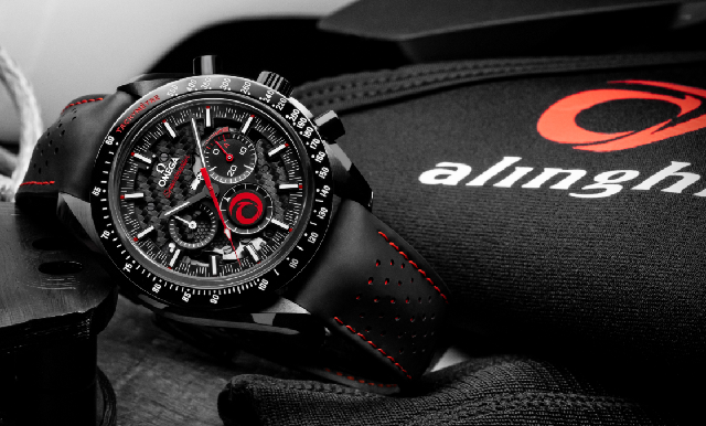 黑與紅，力與美｜歐米茄超霸系列月之暗面Alinghi腕表-復刻表