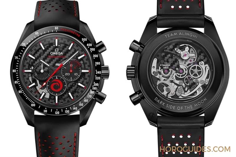黑與紅，力與美｜歐米茄超霸系列月之暗面Alinghi腕表-復刻表