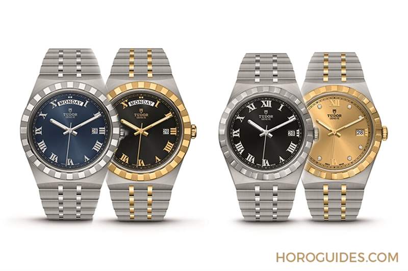帝舵TUDOR Royal皇家系列重返當代！一次推出四種尺寸-復刻表