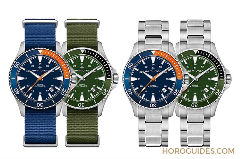 夏日海軍風！HAMILTON全新Khaki Navy Scuba潛水腕表-復刻表