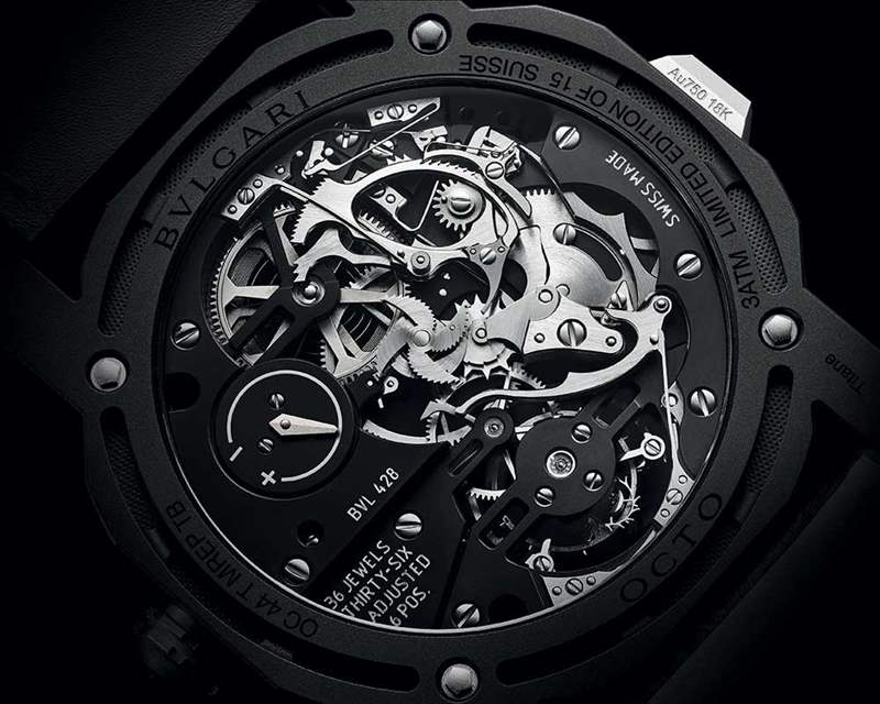 寶格麗八角羅馬鐘琴陀飛輪Octo Roma Carillon陀飛輪-復刻表